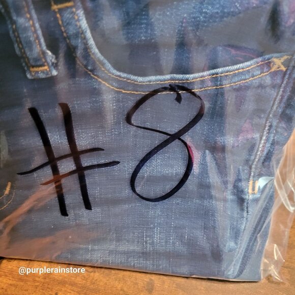 Madewell Jeans 28 Skinny 9" Mid Rise Tummy Control Medium Dark Wash Stretch - Picture 13 of 13